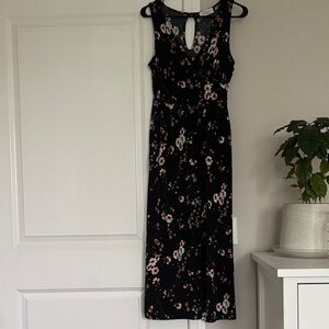 Kaileigh Floral Cropped Jumpsuit